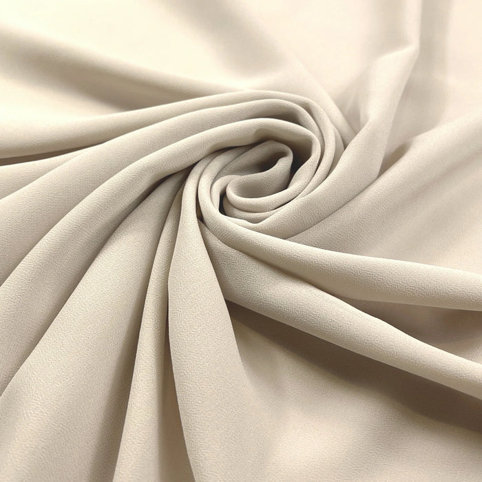 Georgette Medium Oatmeal Scarf