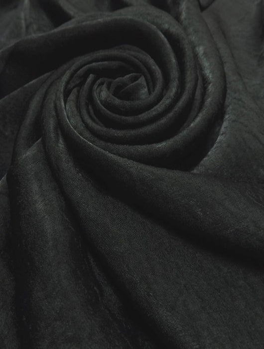 Plain Velvet scarf Black
