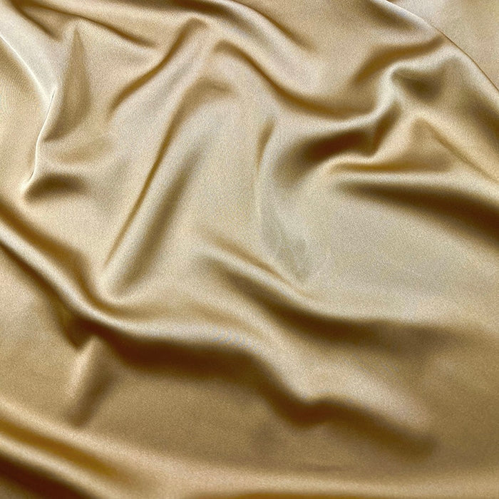 Silky Satin Scarf Dark Gold