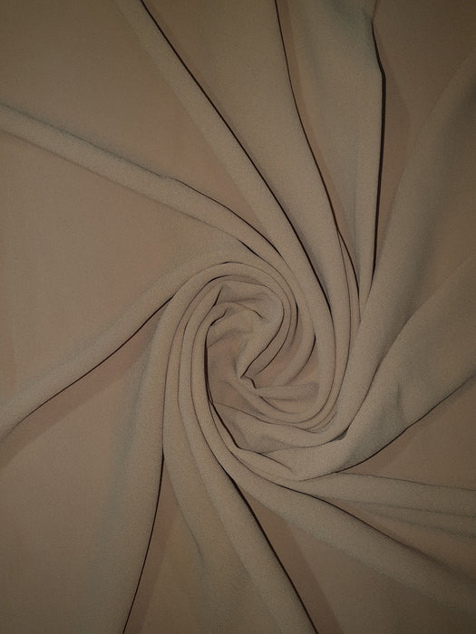 Georgette Medium Beige Scarf