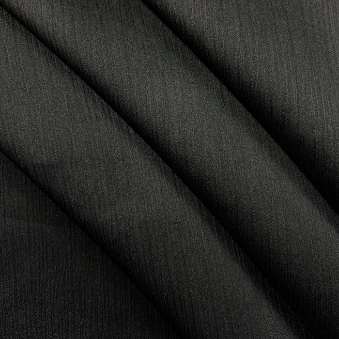 Crinkle Satin Muna Scarf Black