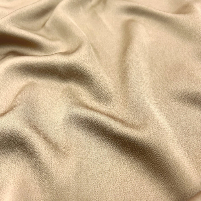 Grain Satin Scarf Light Gold