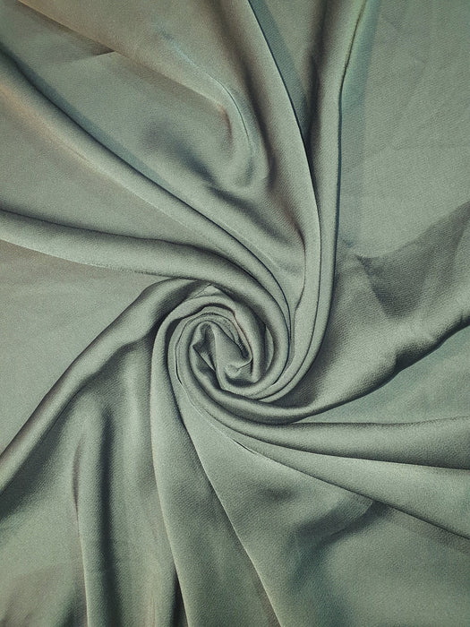 Grain Satin Scarf Dark Grey