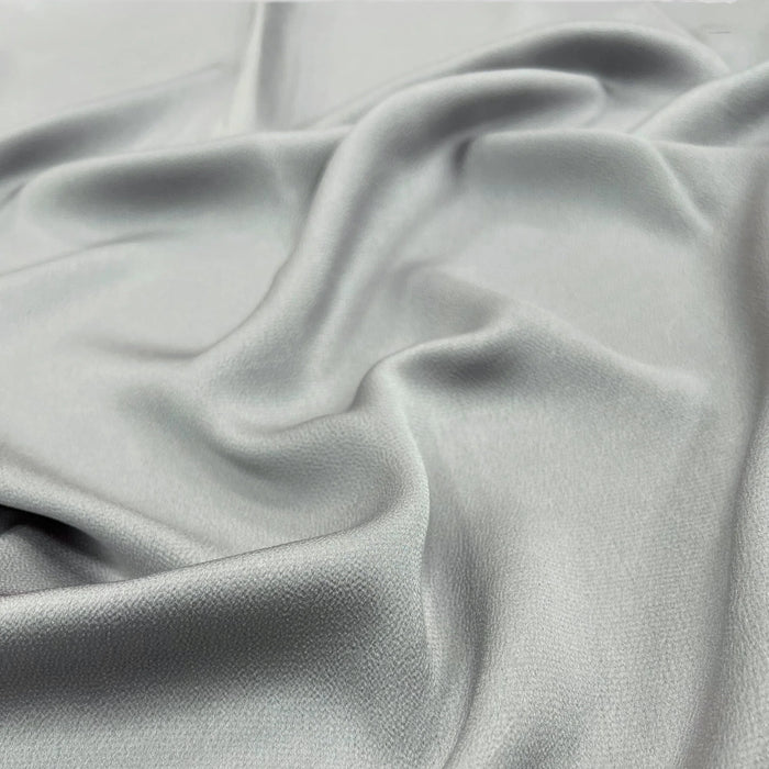 Grain Satin Scarf Grey