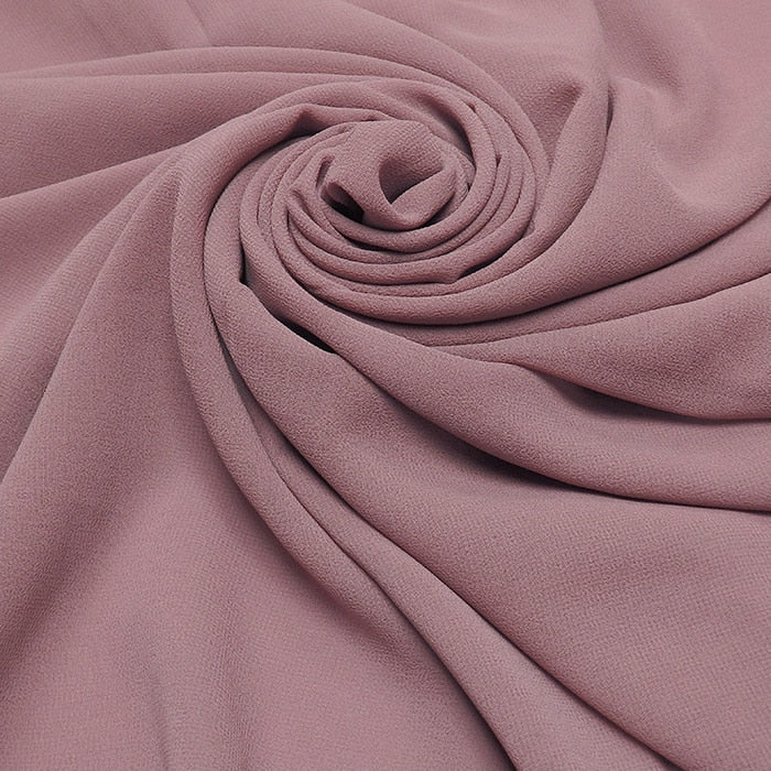 Georgette Medium Dusty Purple