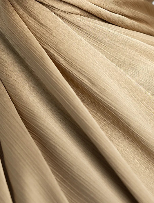 Crinkle Satin Muna Scarf Skin