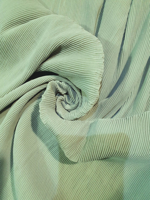 Fine Pleated Scarf Sage