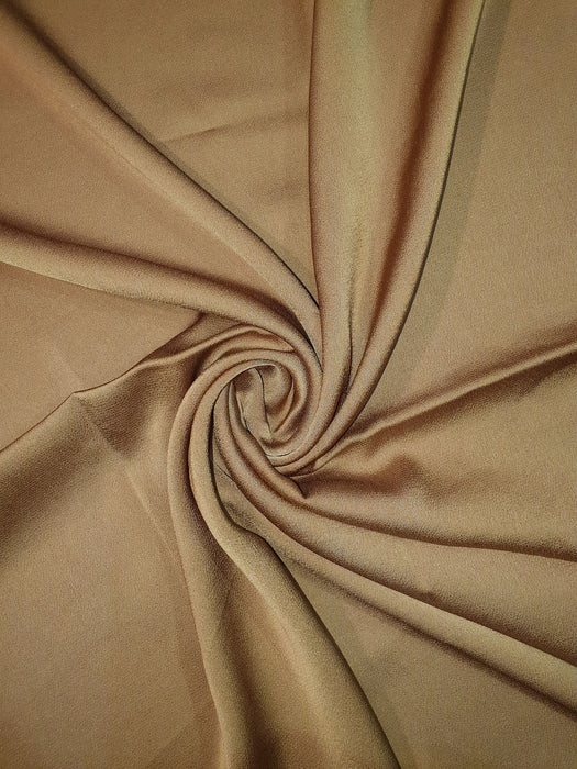 Grain Satin Scarf  Dark Gold