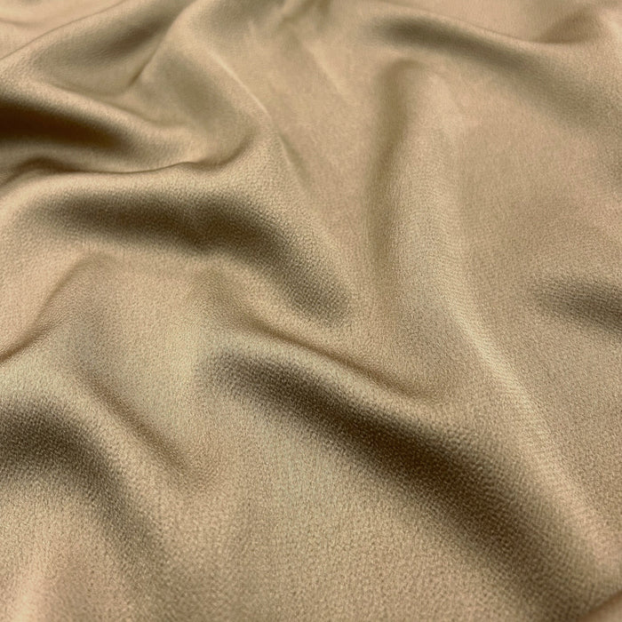 Grain Satin Scarf  Dark Gold