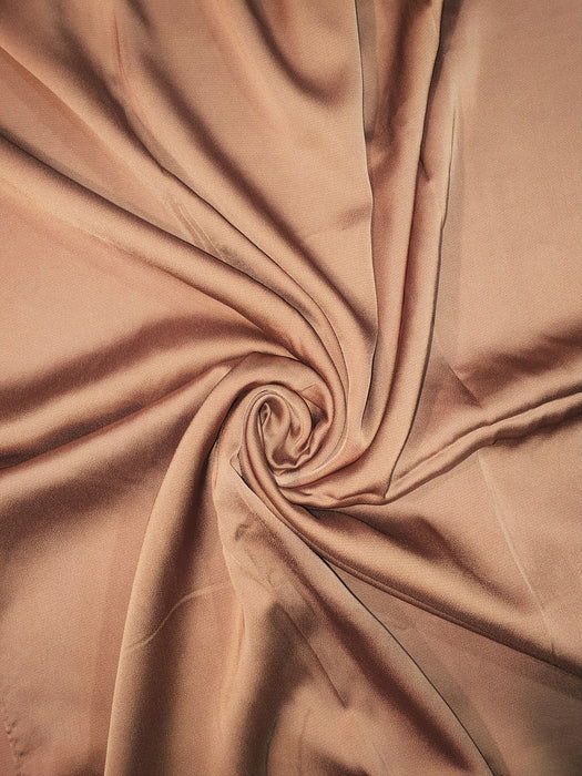 Grain satin Scarf Clay