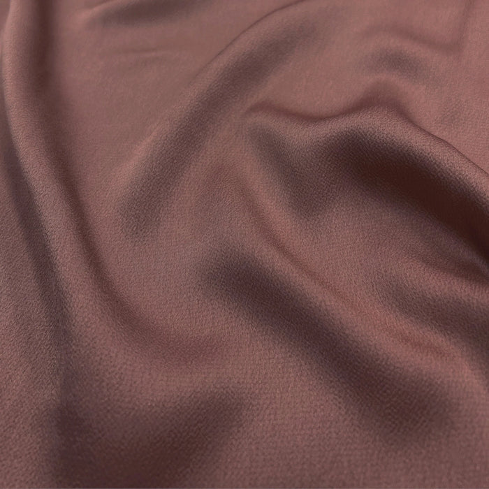 Grain Satin Scarf Terracota
