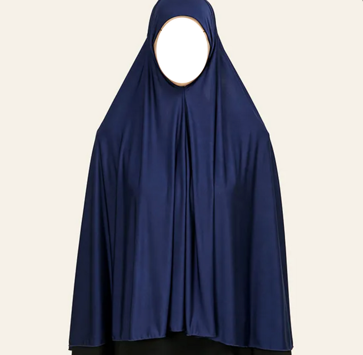 Yusra: Niqab Hijab Khimar Navy (5XL)