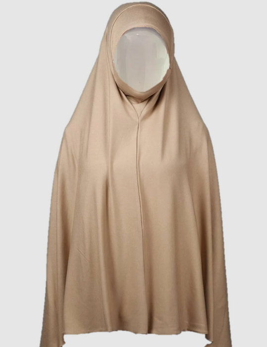 Yusra: Niqab Hijab Khimar Nude (5XL)