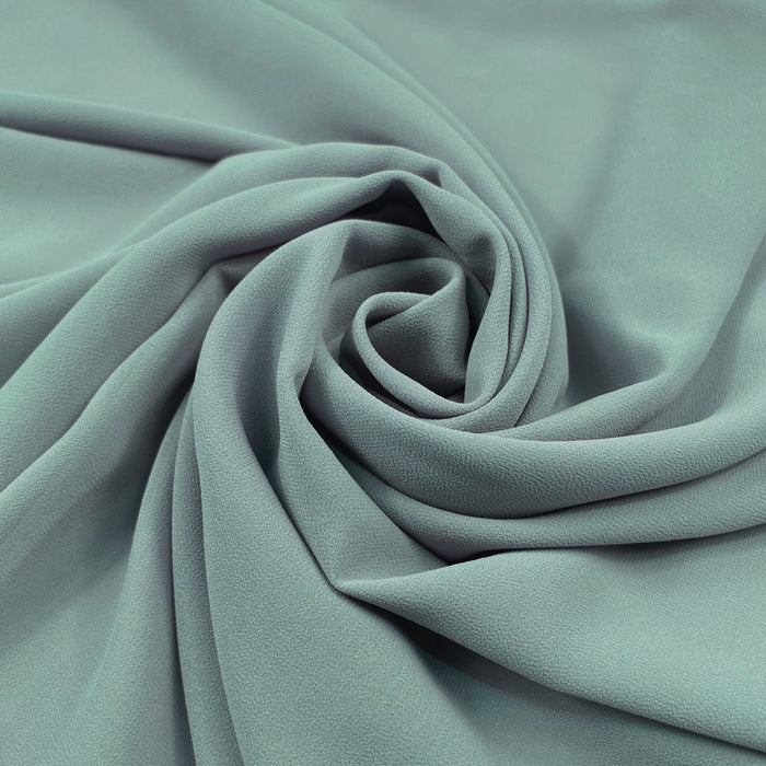 Georgette Medium Scarf Duck-Egg