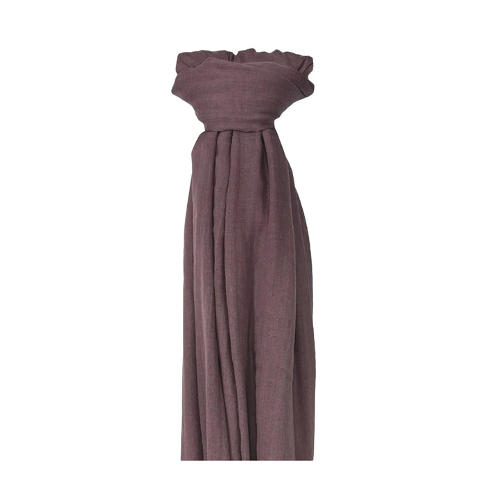 Big Plain Cotton Scarf Dusty-Pink