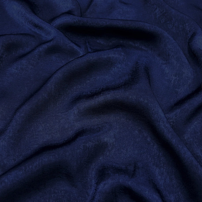 Velour Scarf Navy