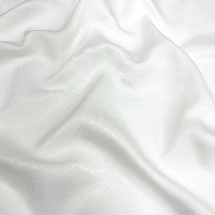 Velour Scarf White