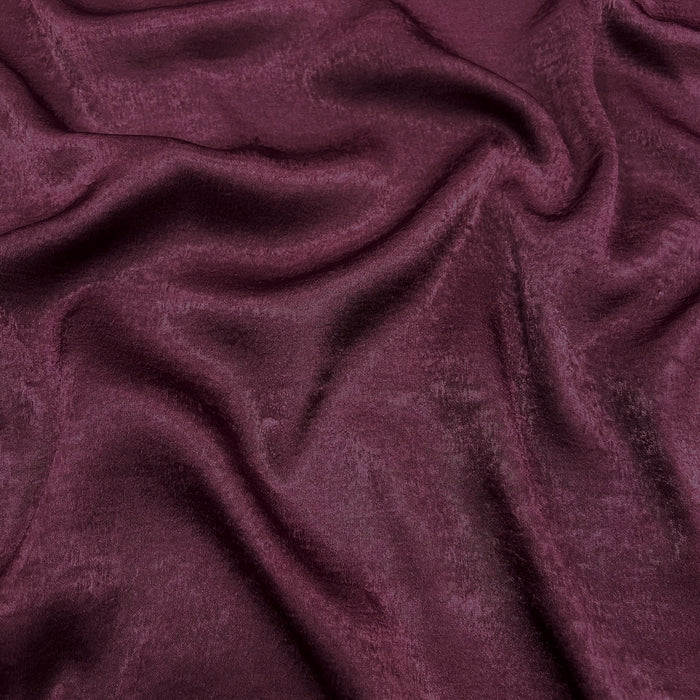 Velour Scarf Burgundy
