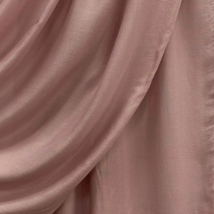 Fine Modal Double Stitch Scarf Dusty Pink