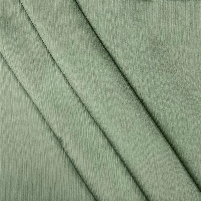 Crinkle Satin Muna Scarf Army Green