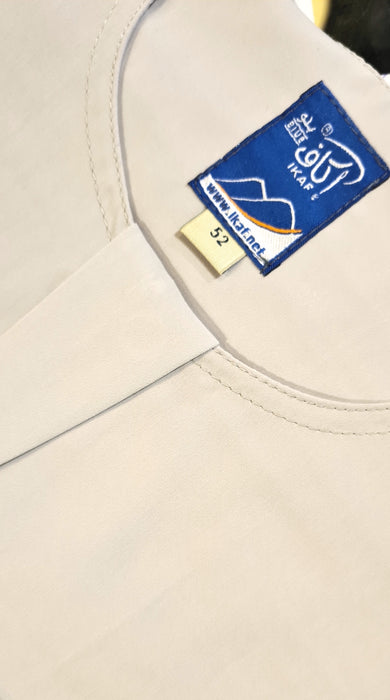 Ikaf Omani Thoub Light Grey