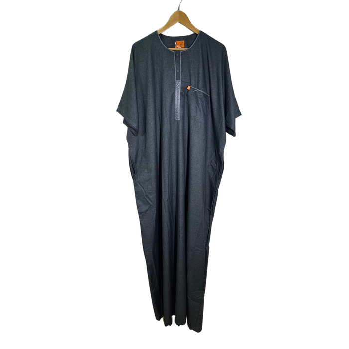 Ikaf - Cotton Short Sleeve (Grey)