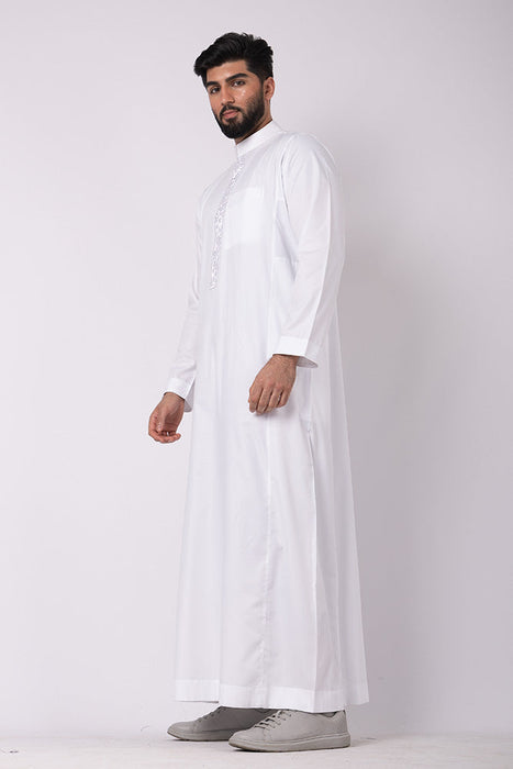 Al Huruf White Jubbah