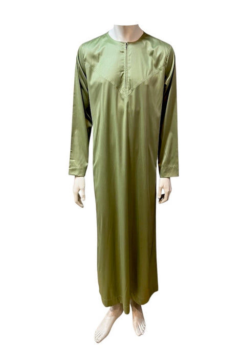 Alif Thoub Men - Lime Green