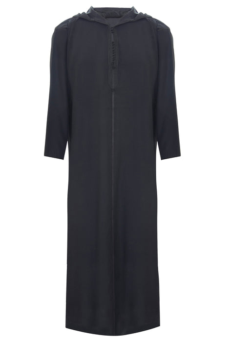 SL - Moroccan Hooded Black
