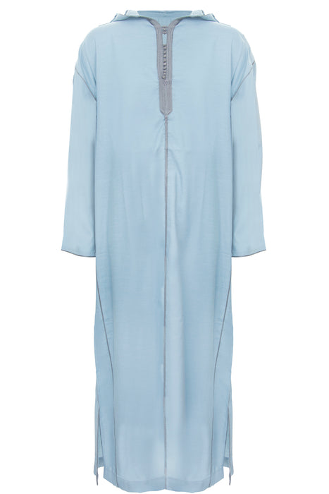 SL - Moroccan Hooded Light Blue