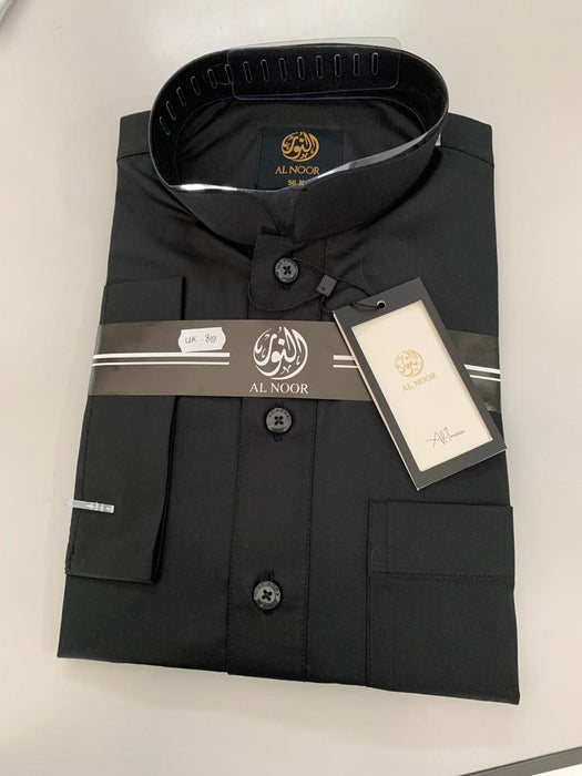 Al Noor - Black Collar Arab Jubbah