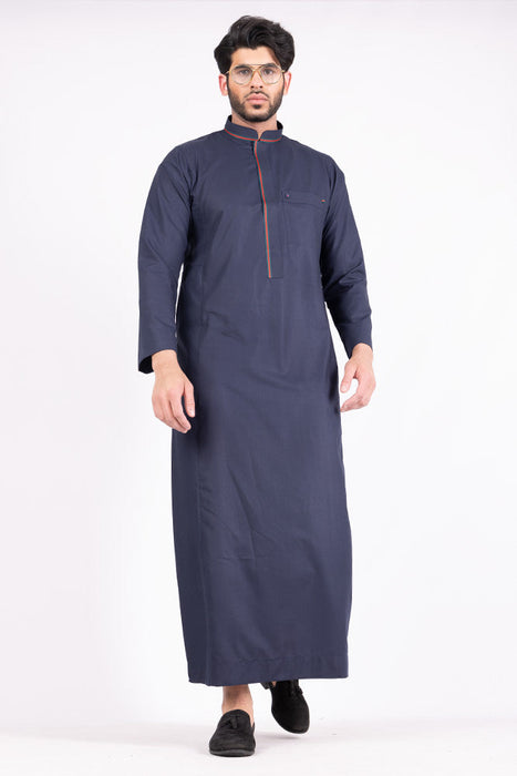 Navy GRG Stripe Jubbah
