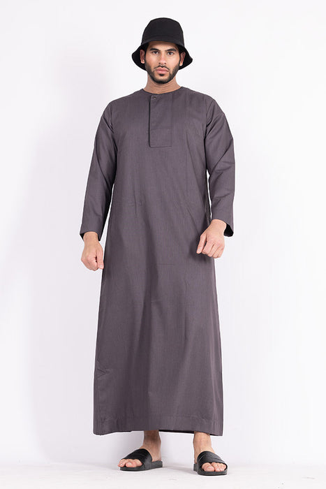 Piping Omani Mauve Thoub
