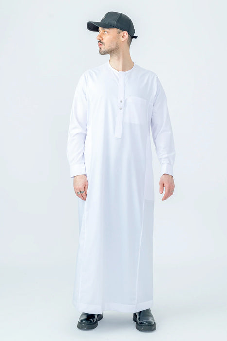 Al Noor R23 - Omani Cuff Hex White [AN707]