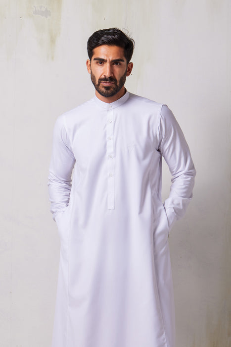 Faris : Classic White Jubbah