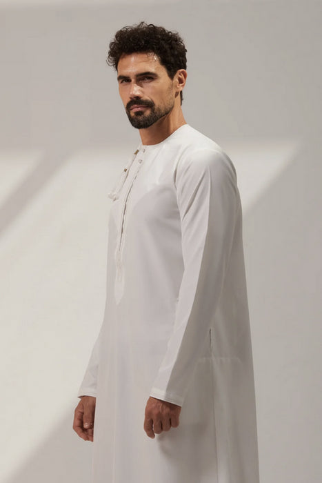 Faris: Omani Off-White Thobe