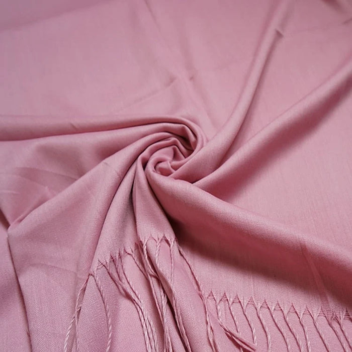 Plain Pashmina Scarf Dusty Pink
