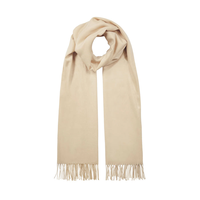Plain Pashmina Scarf Beige