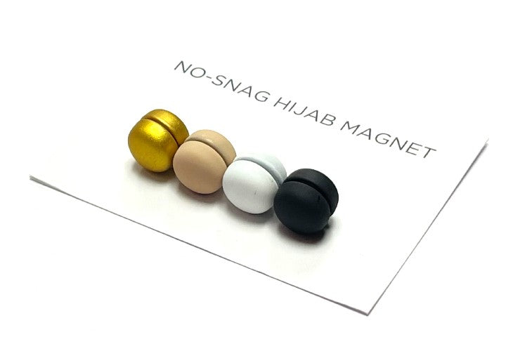 Hijab Magnets Clips - Round Matt