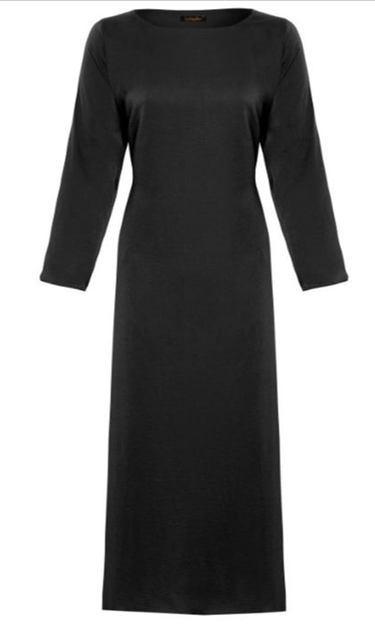 Slip Dress Black - Full Sleeve