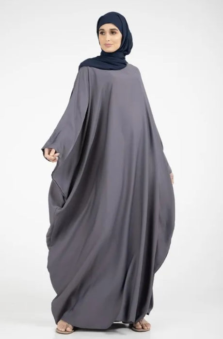 Zadi: Batwing Abaya Grey