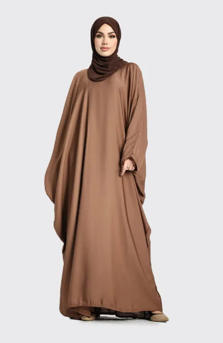 Zadi: Batwing Abaya Mocha