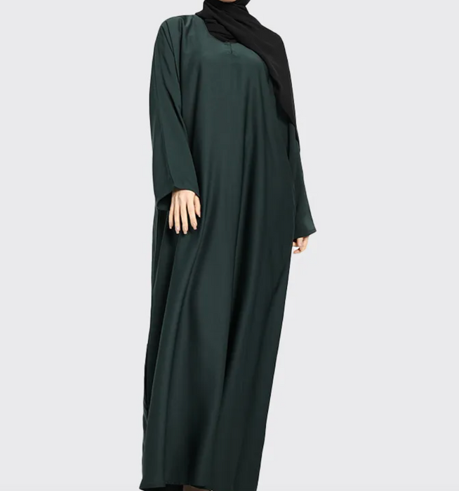 Basic Abaya Forest Green