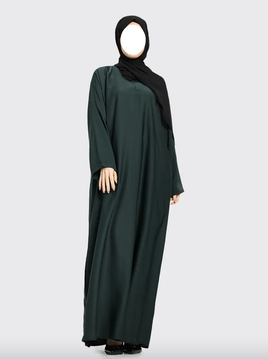 Basic Abaya Forest Green
