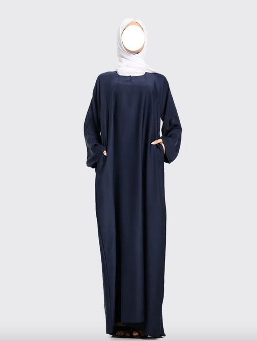 Basic Abaya Navy