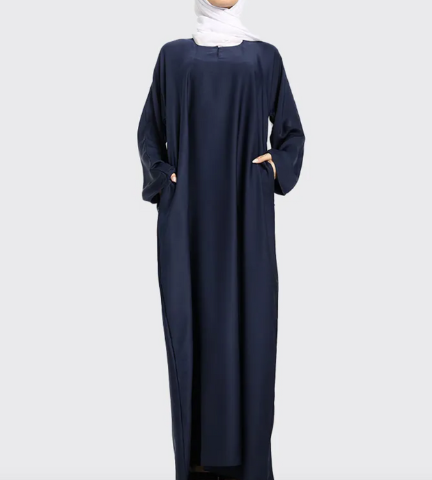 Basic Abaya Navy
