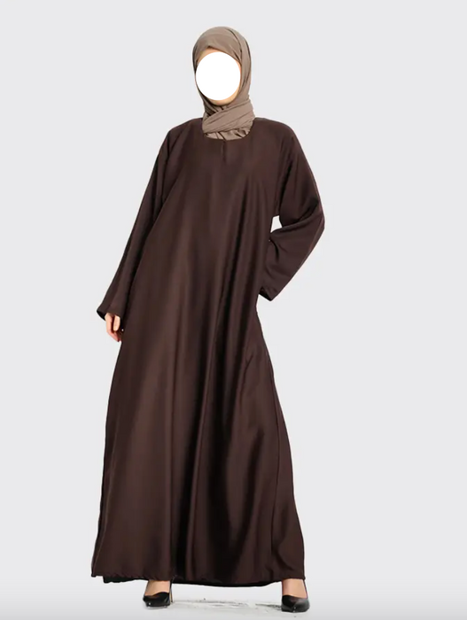 Basic Abaya Brown