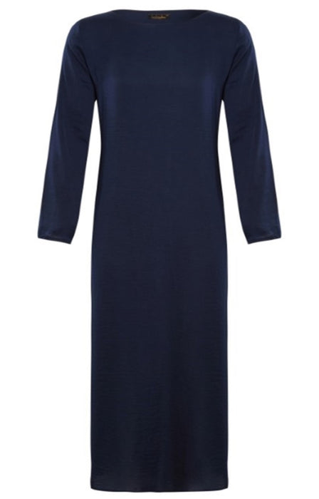 Slip Dress Navy - Full Sleeve