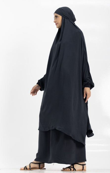 2 Piece Jilbab Dark Navy