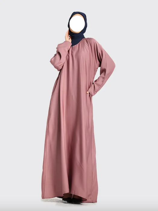 Basic Abaya Pink
